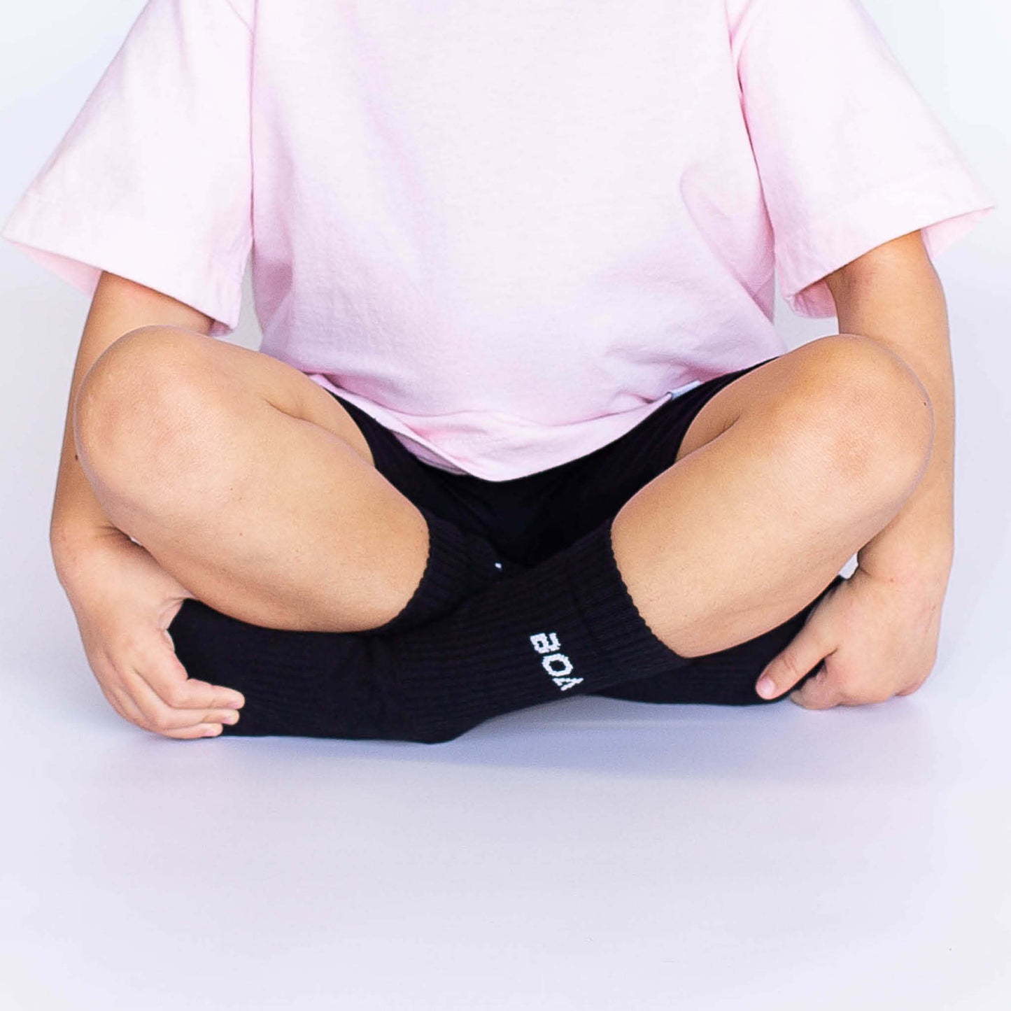 Black Children's Socks Boa Basics
