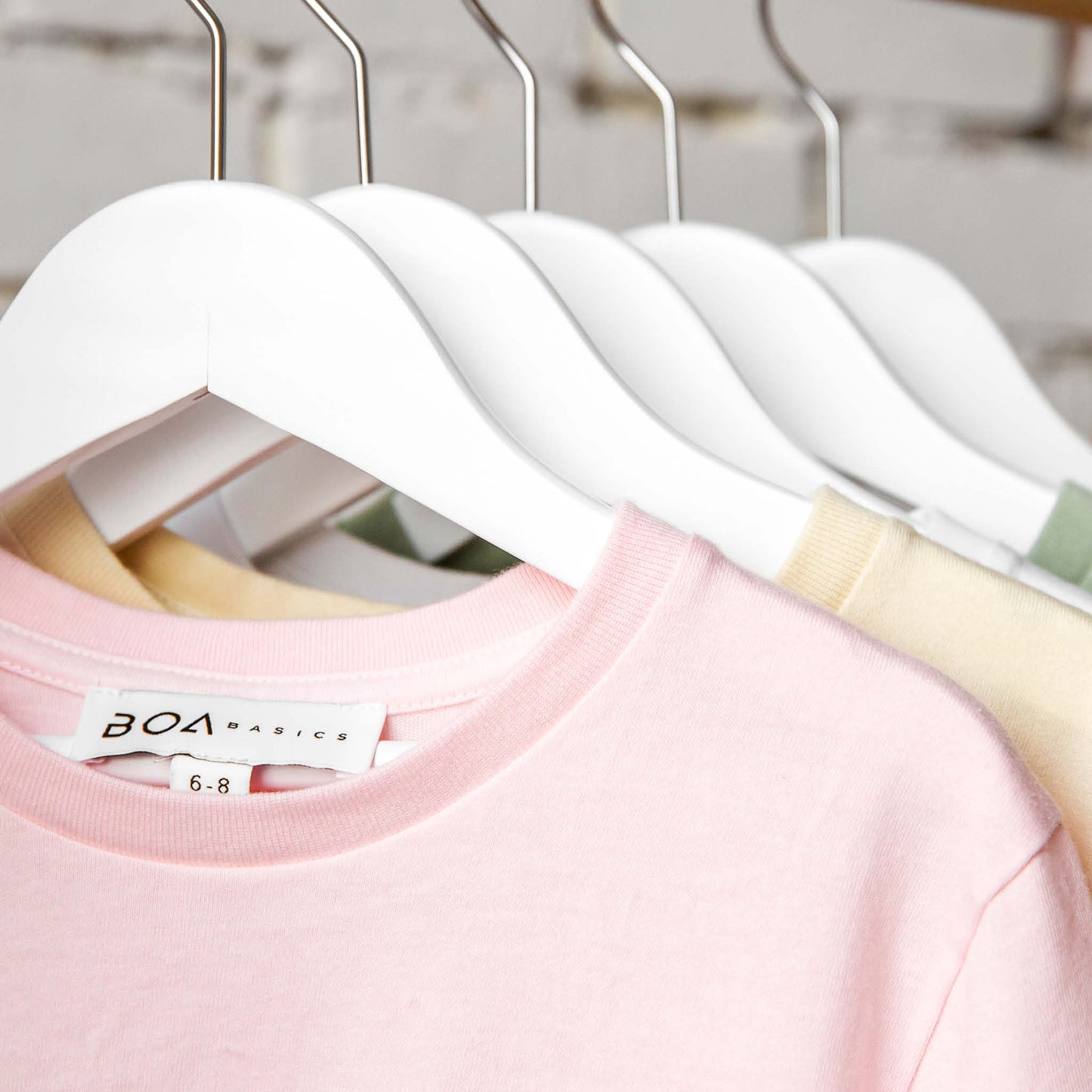 Pink Kids Tee Boa Basics